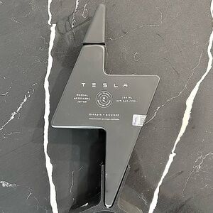 Tesla Black Mezcal Bottle Decanter. (Empty!)